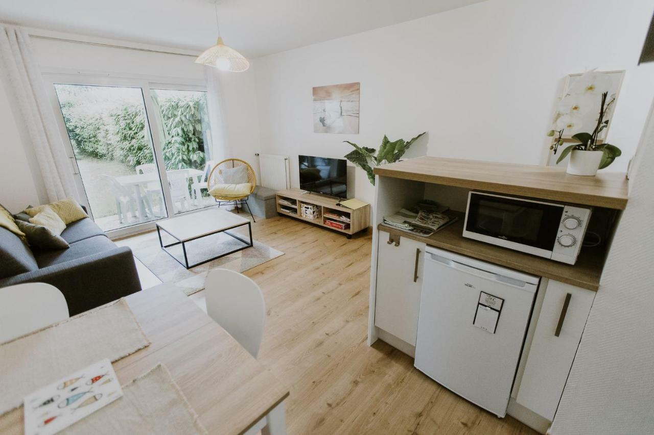 Appartement 4 couchages + jardinet +parking Vannes Extérieur photo