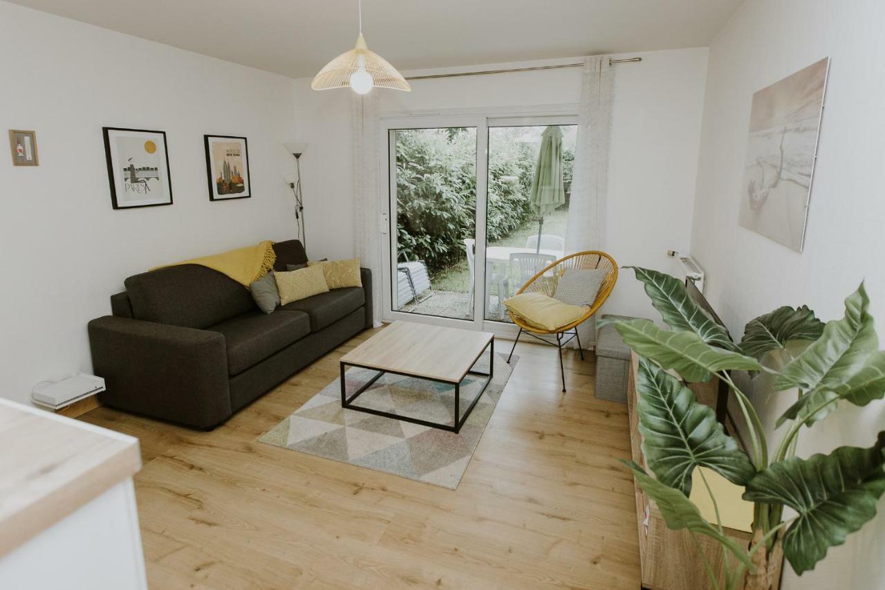 Appartement 4 couchages + jardinet +parking Vannes Extérieur photo