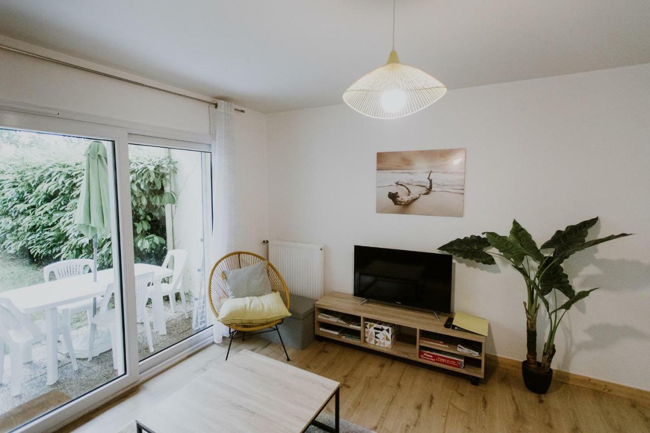 Appartement 4 couchages + jardinet +parking Vannes Extérieur photo